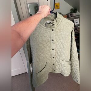 Orvis Women's Quilted Jacket - Sage Green, XL